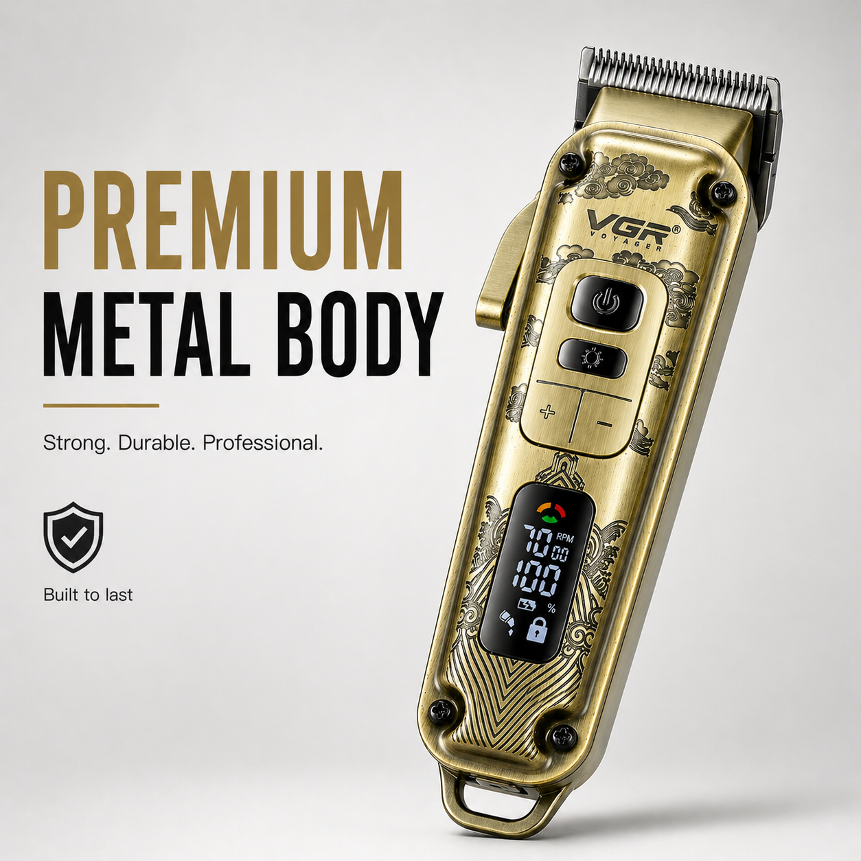 VGR V-005 Full Set Professional Hair Clipper Kit